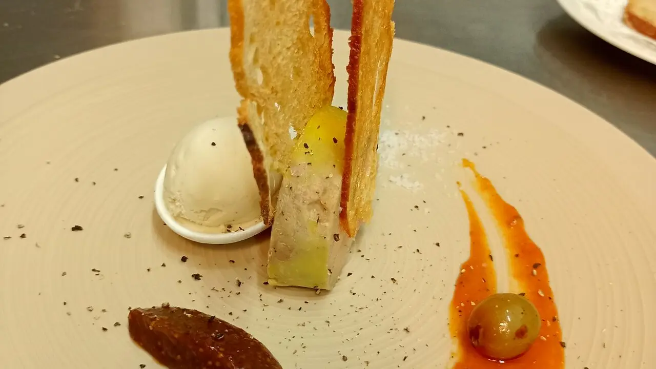 Assiette - relais de sceaury - rasigueres