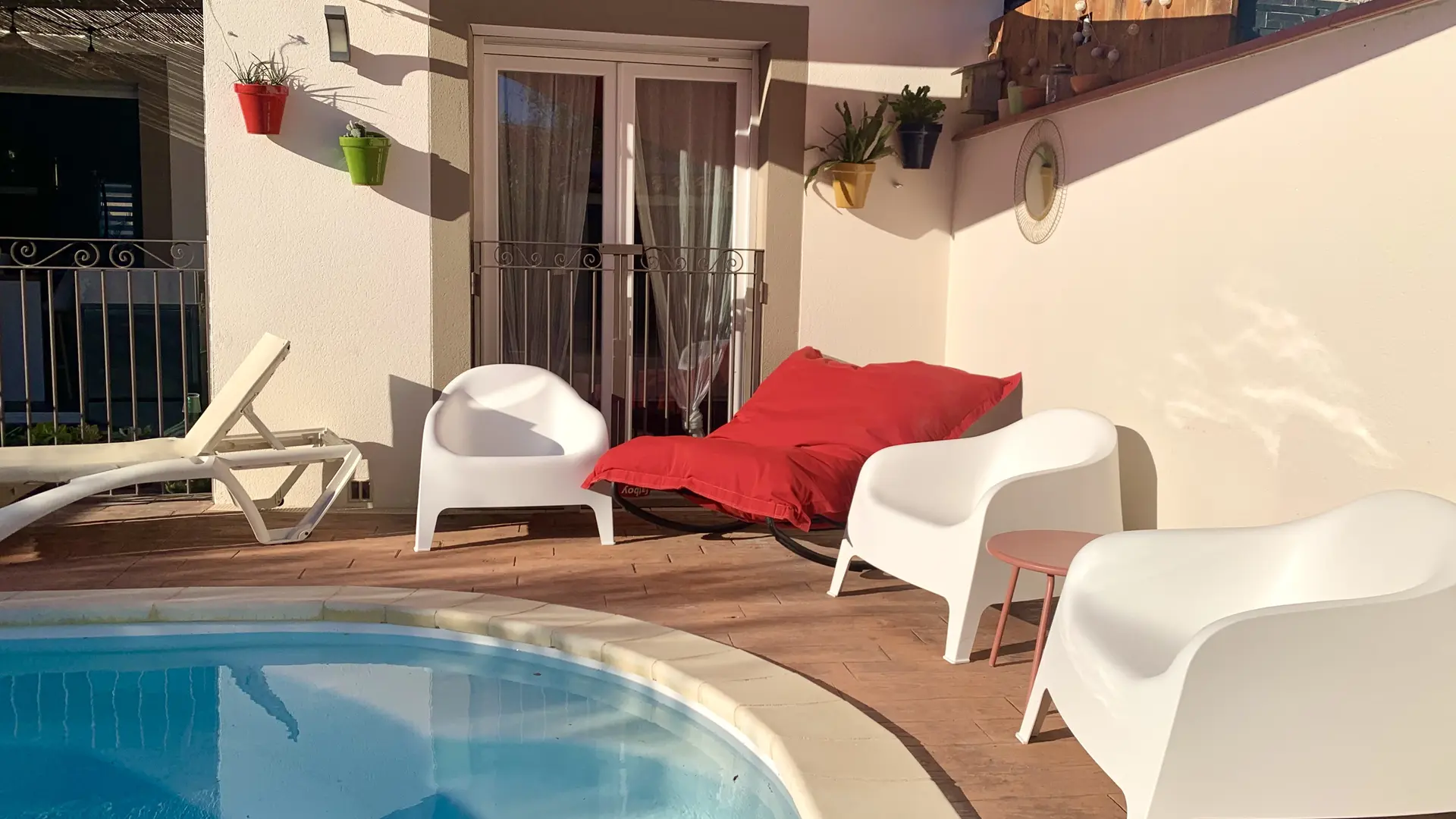 Terrasse piscine