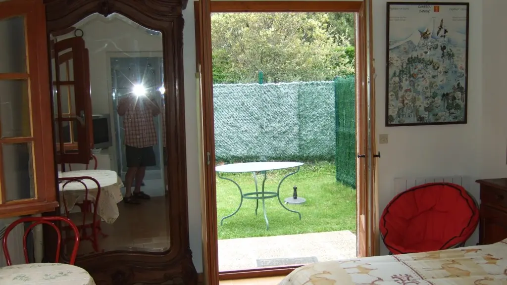 Studio - vue sur le jardin