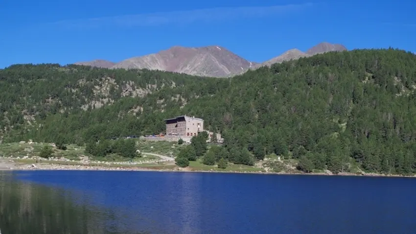 Le Carlit vu des Bouillouses