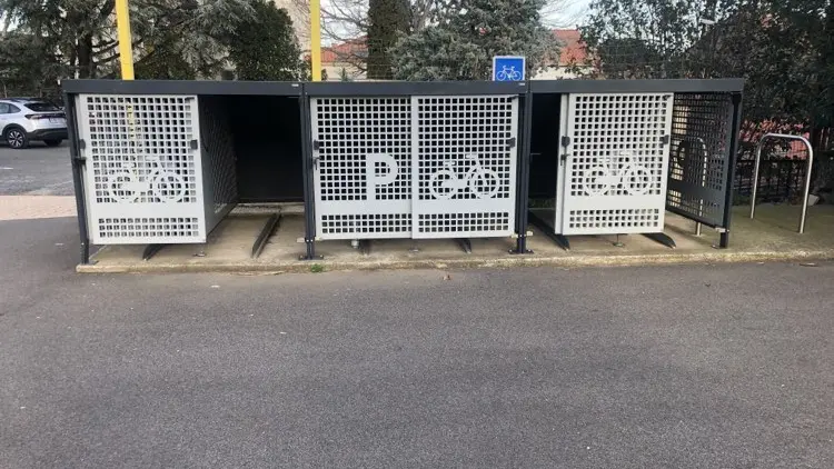 Box à vélos gare de Rivesaltes