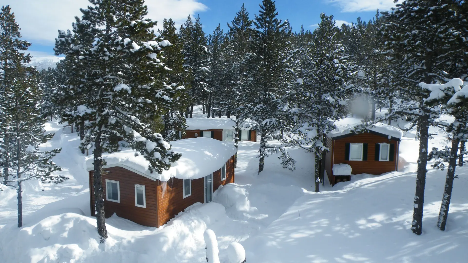 Chalets à la location hiver
