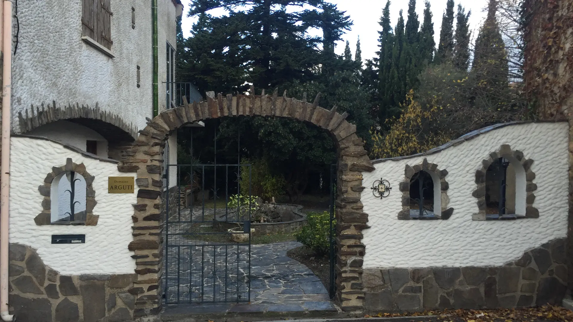 Clos de la Trille entrée principale