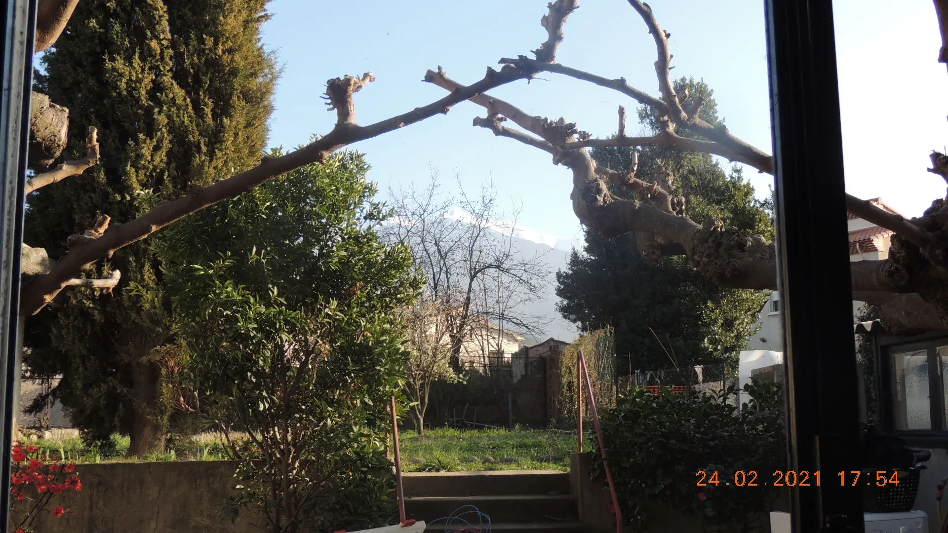 Vue depuis la terrasse