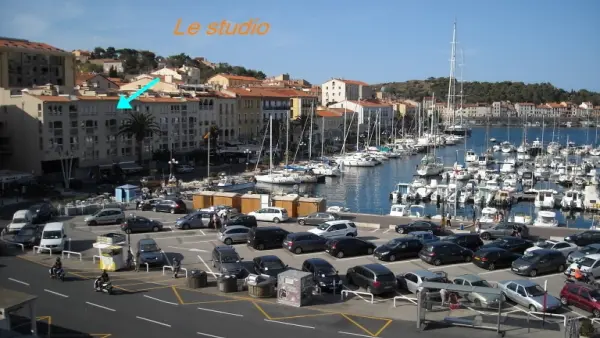 Quai Forgas vue du studio.