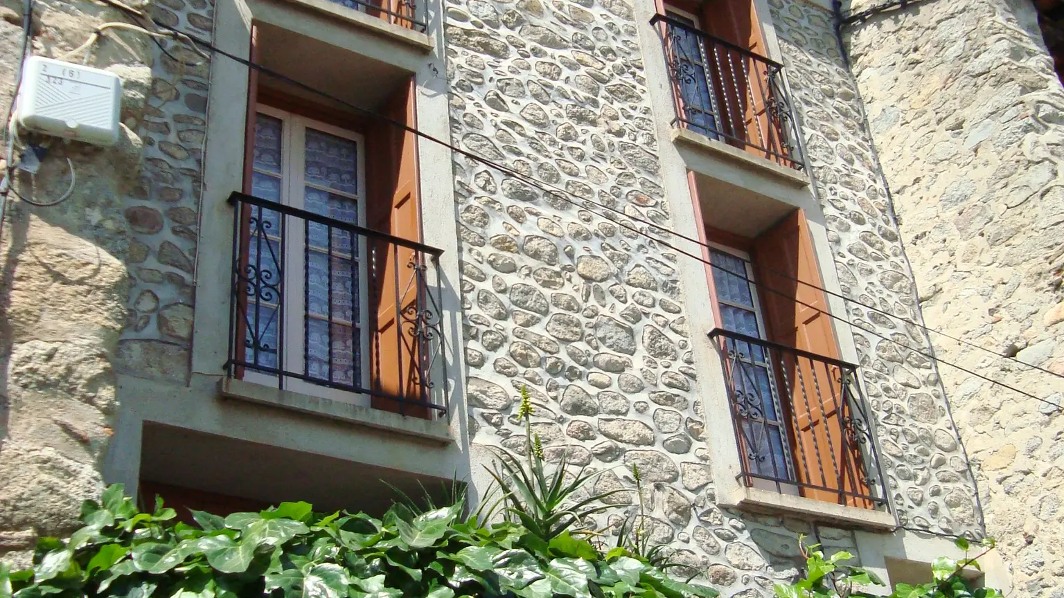 Entrée maison - Vue de la façade