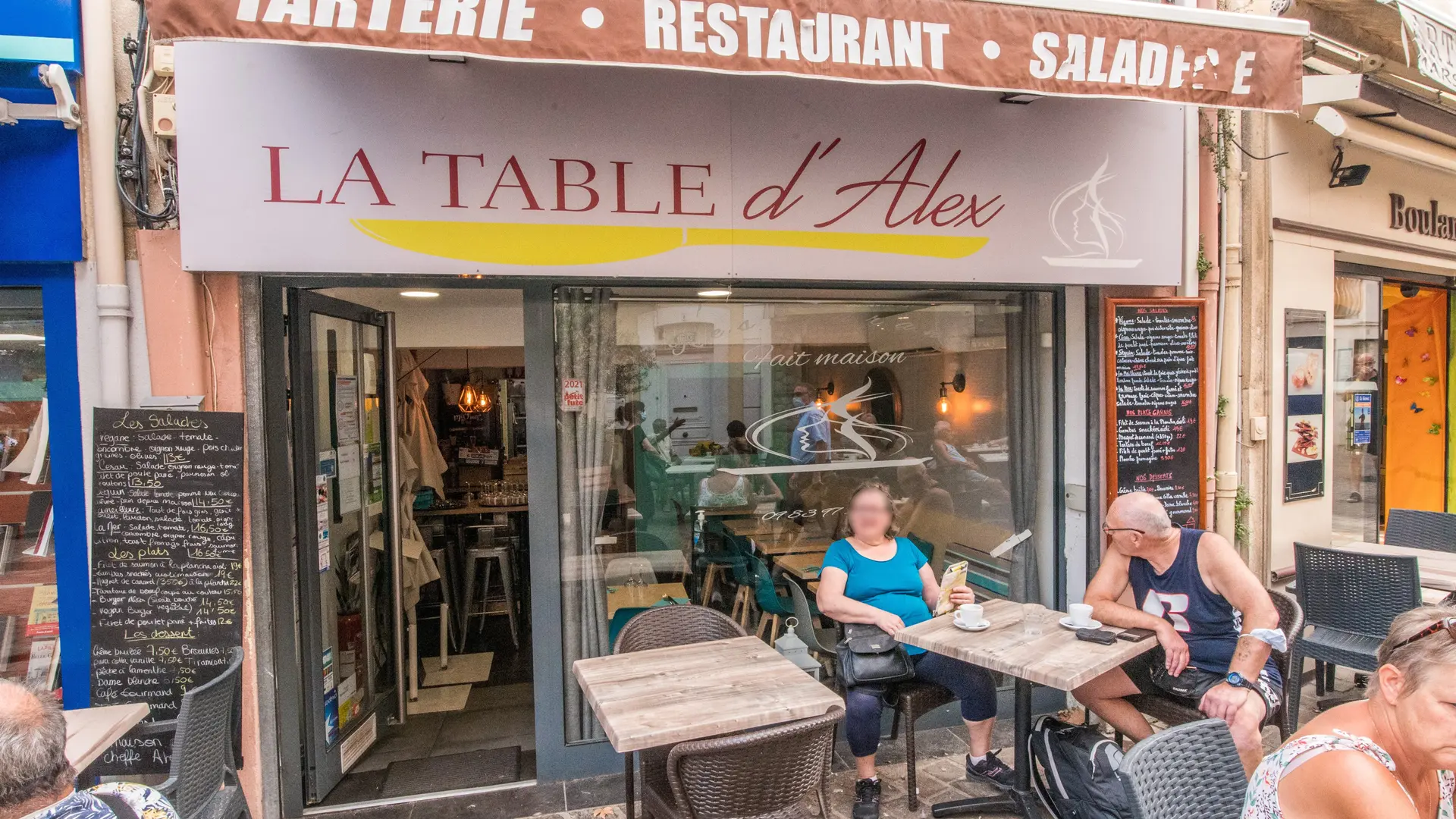 ARGELES SUR MER - RESTAURANT -LA TABLE D'ALEX (1) flou