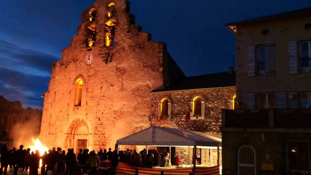 Feux de la St Jean Formiguères 2014