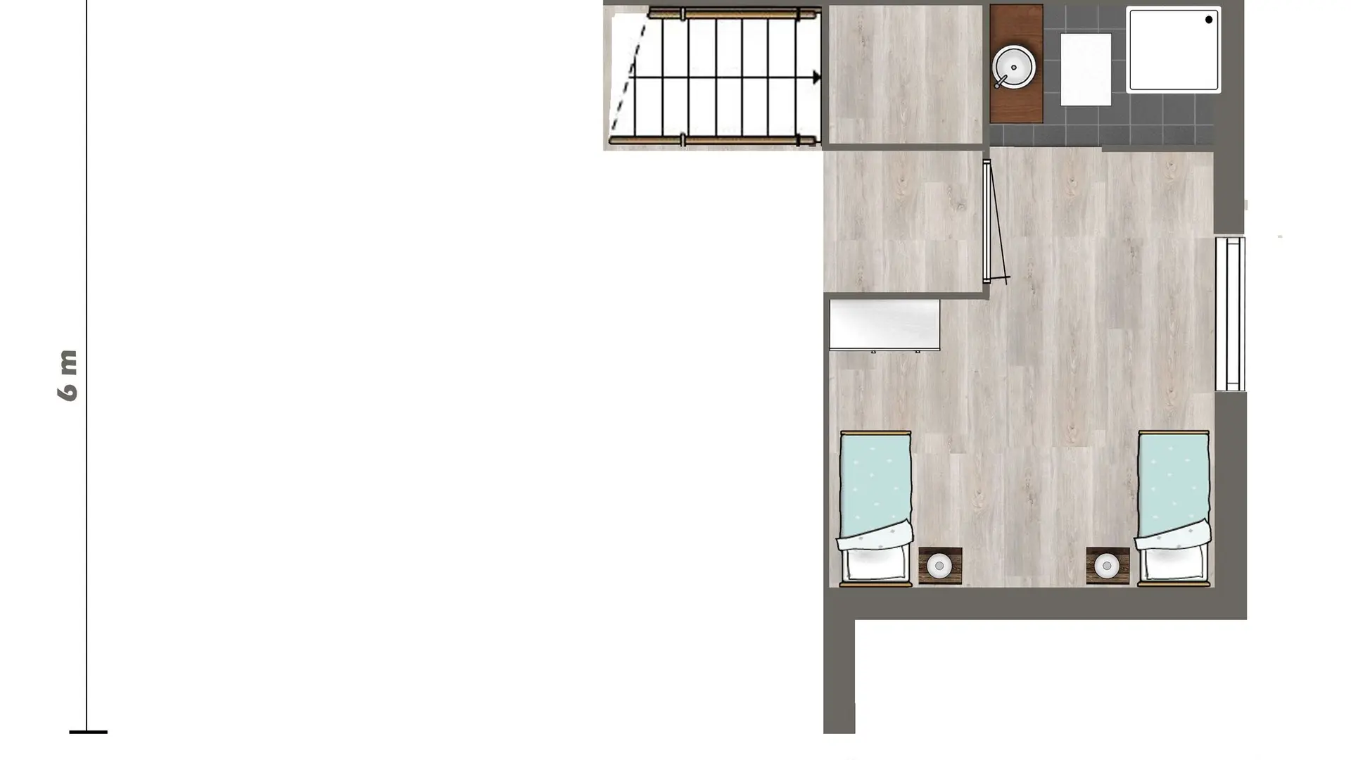 Grenache à l'étage