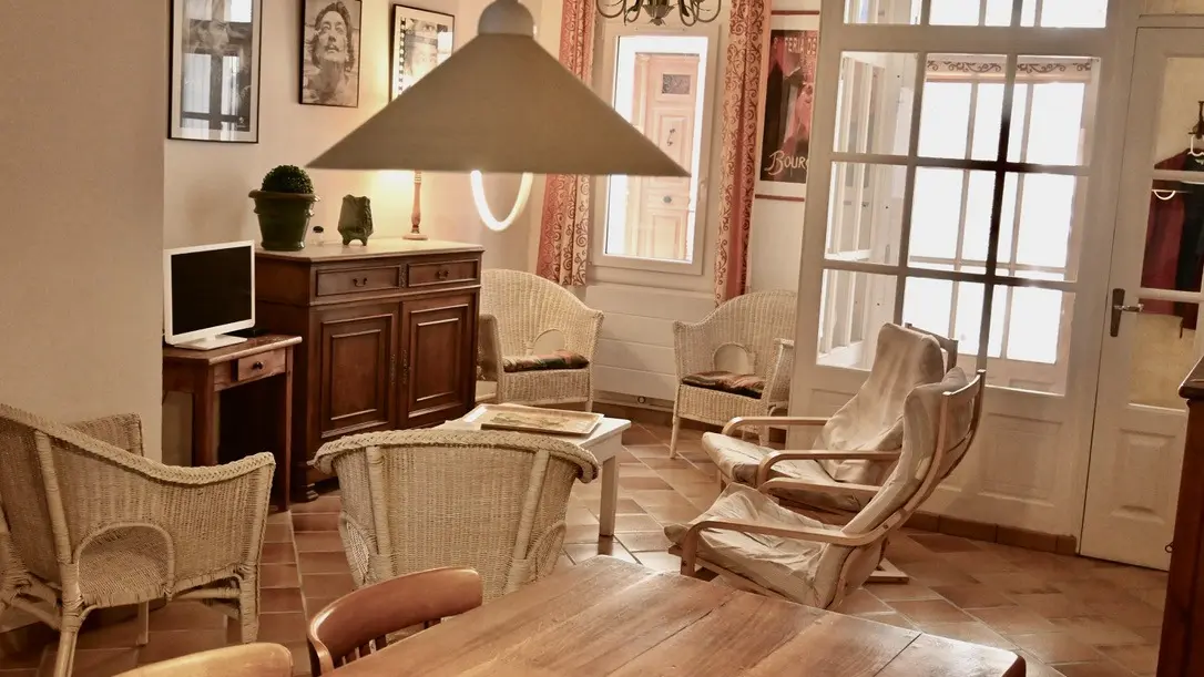 coin sejour maison vigneronne