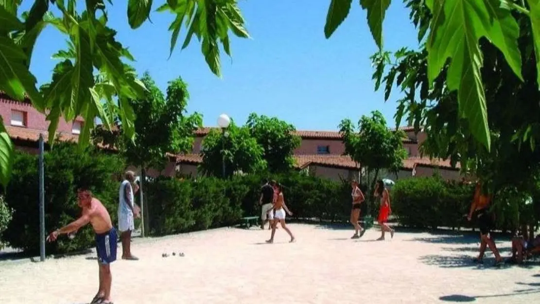 Terrain de pétanque de la Résidence