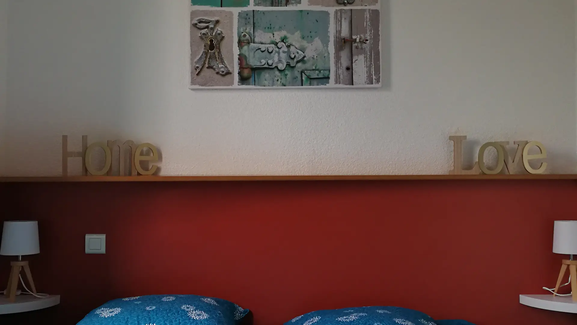 Chambre lit 180 cm en bas