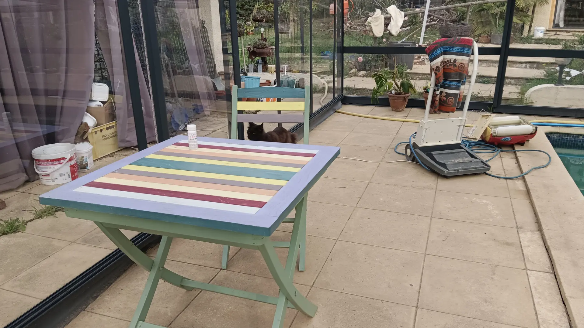 Aspres Fourques Meublé La Libellule