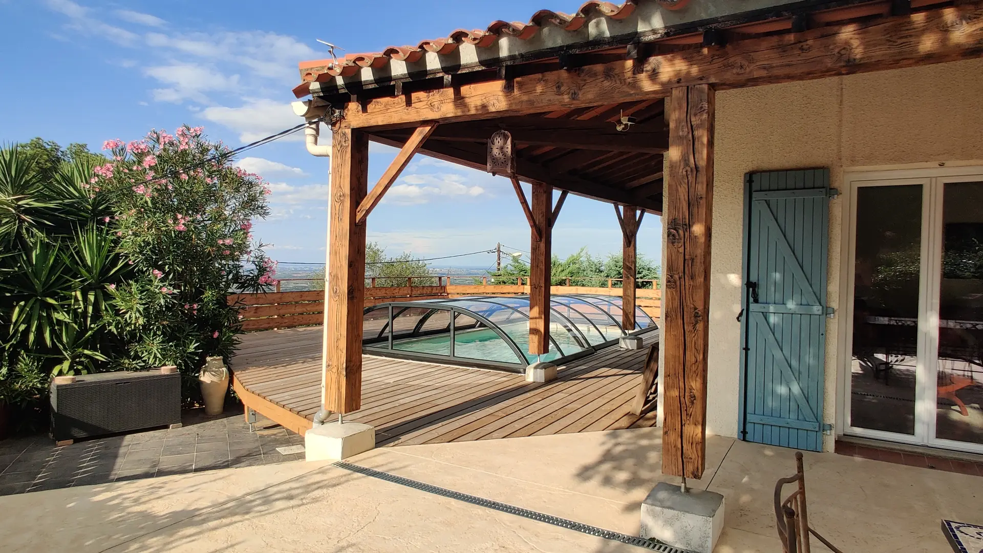 Aspres Llauro La Terrasse de Llauro