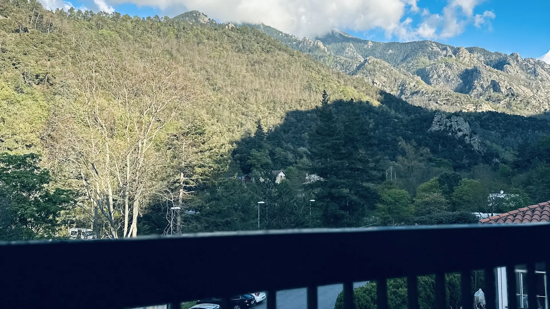 Vue sur les montagnes