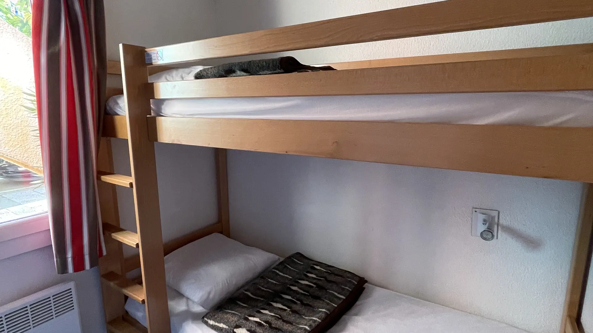 Chambre séparée au calme