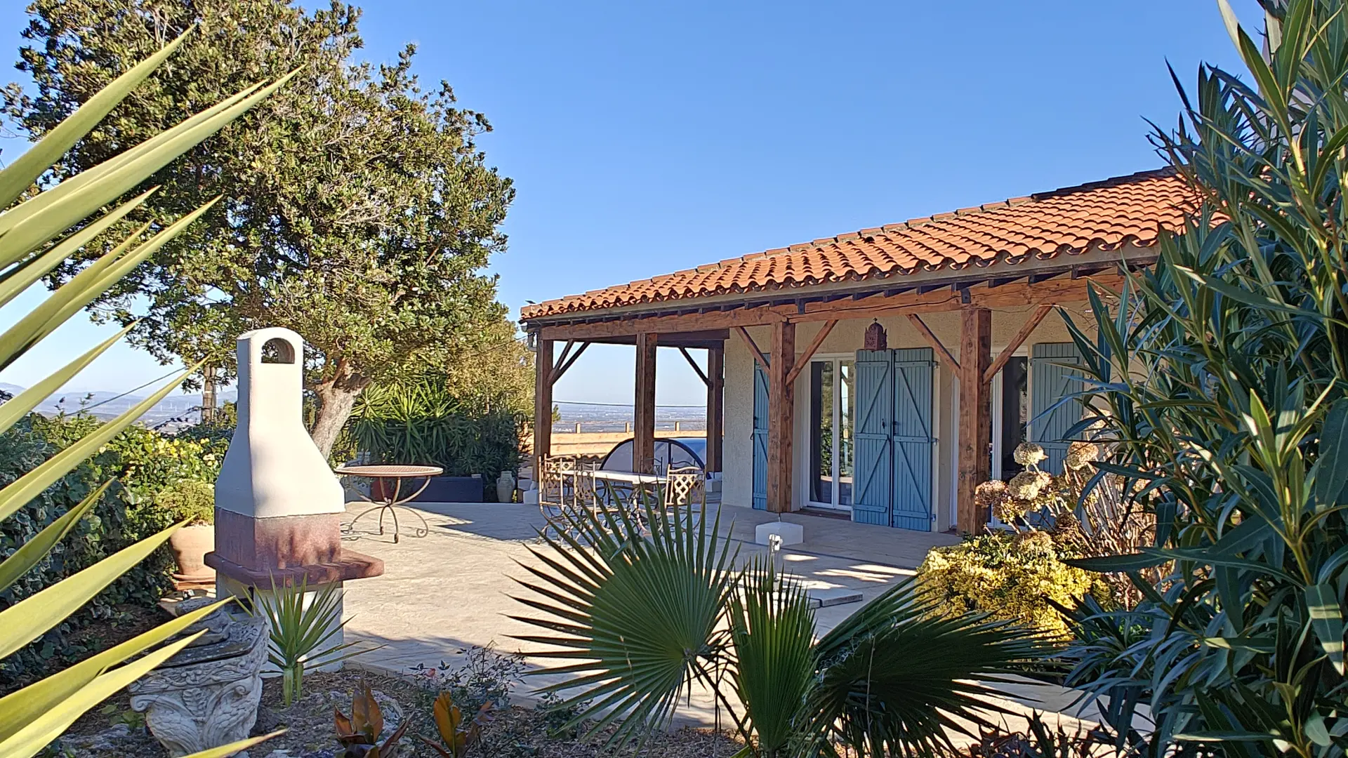 Aspres Llauro La Terrasse de Llauro