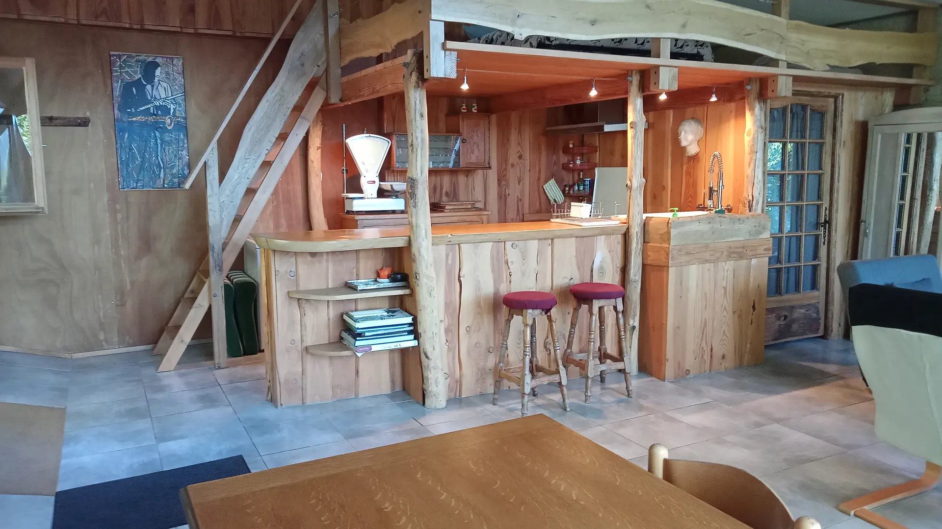 Nid d'amour en forêt