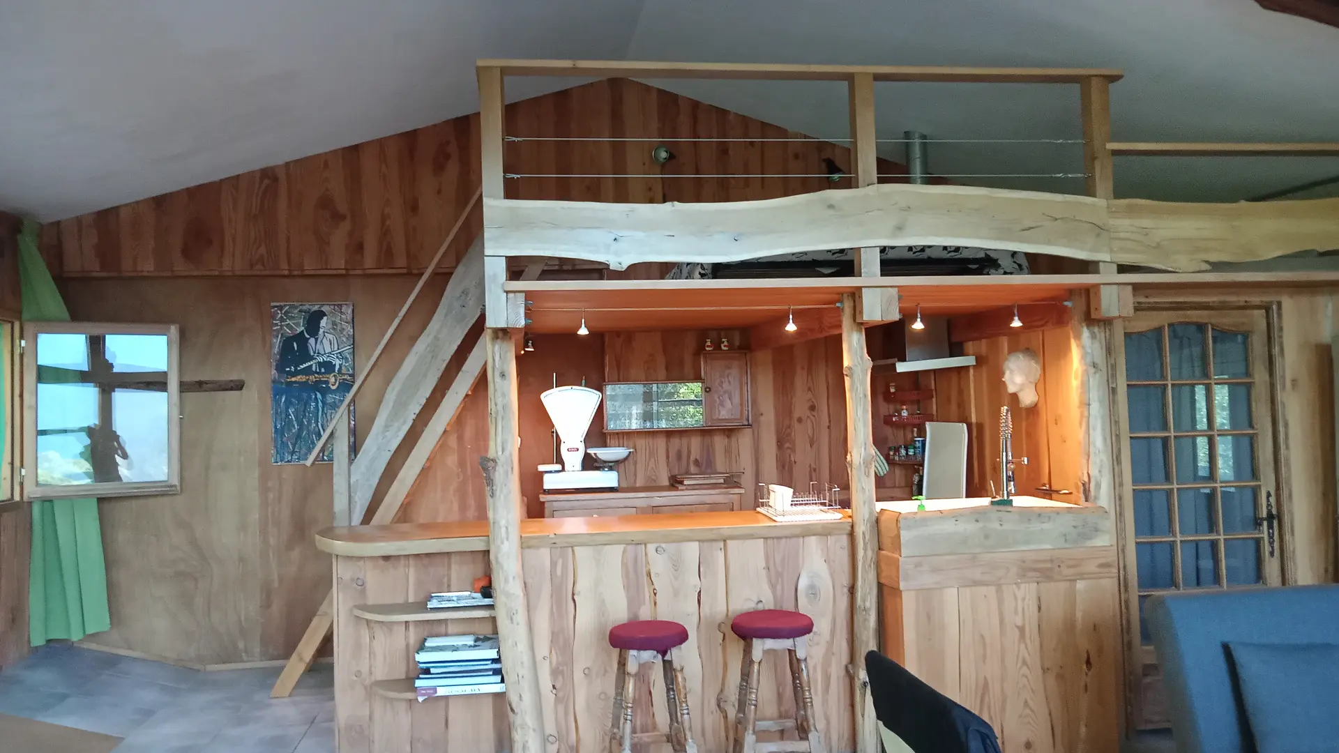 Nid d'amour en forêt