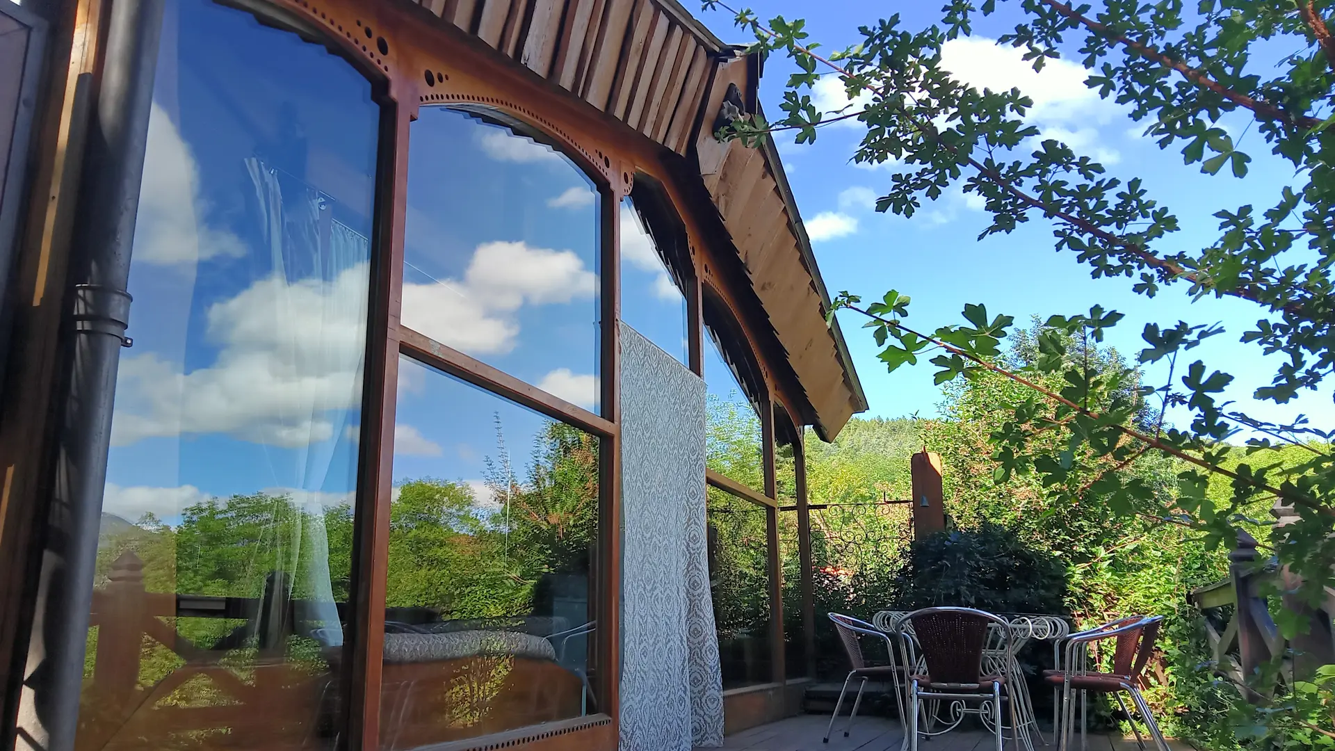 Nid d'amour en forêt