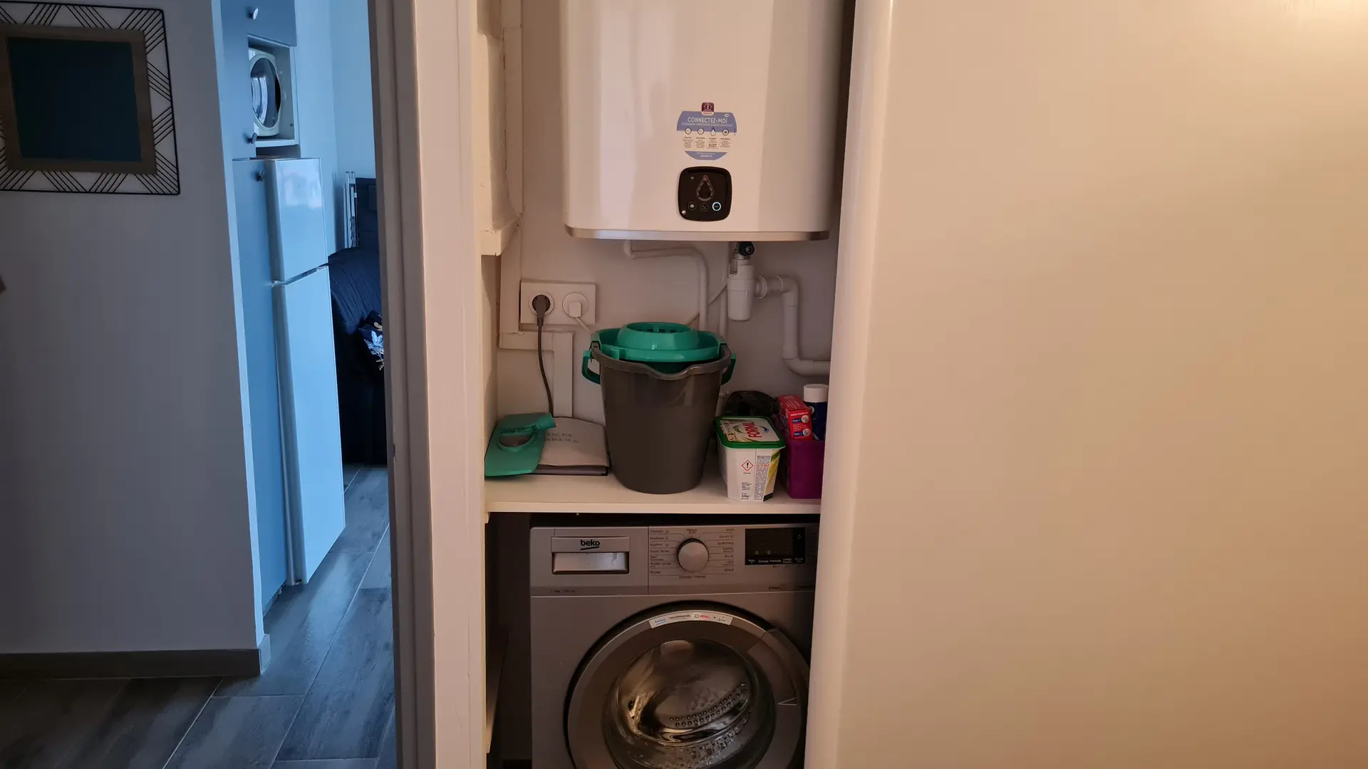 LAVE LINGE ET GRAND PLACARD