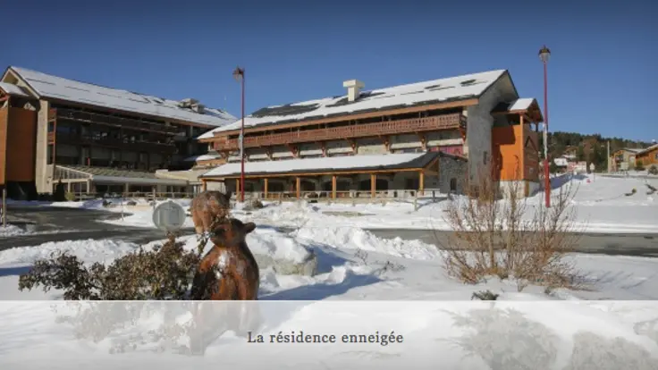 La Pradella enneigée