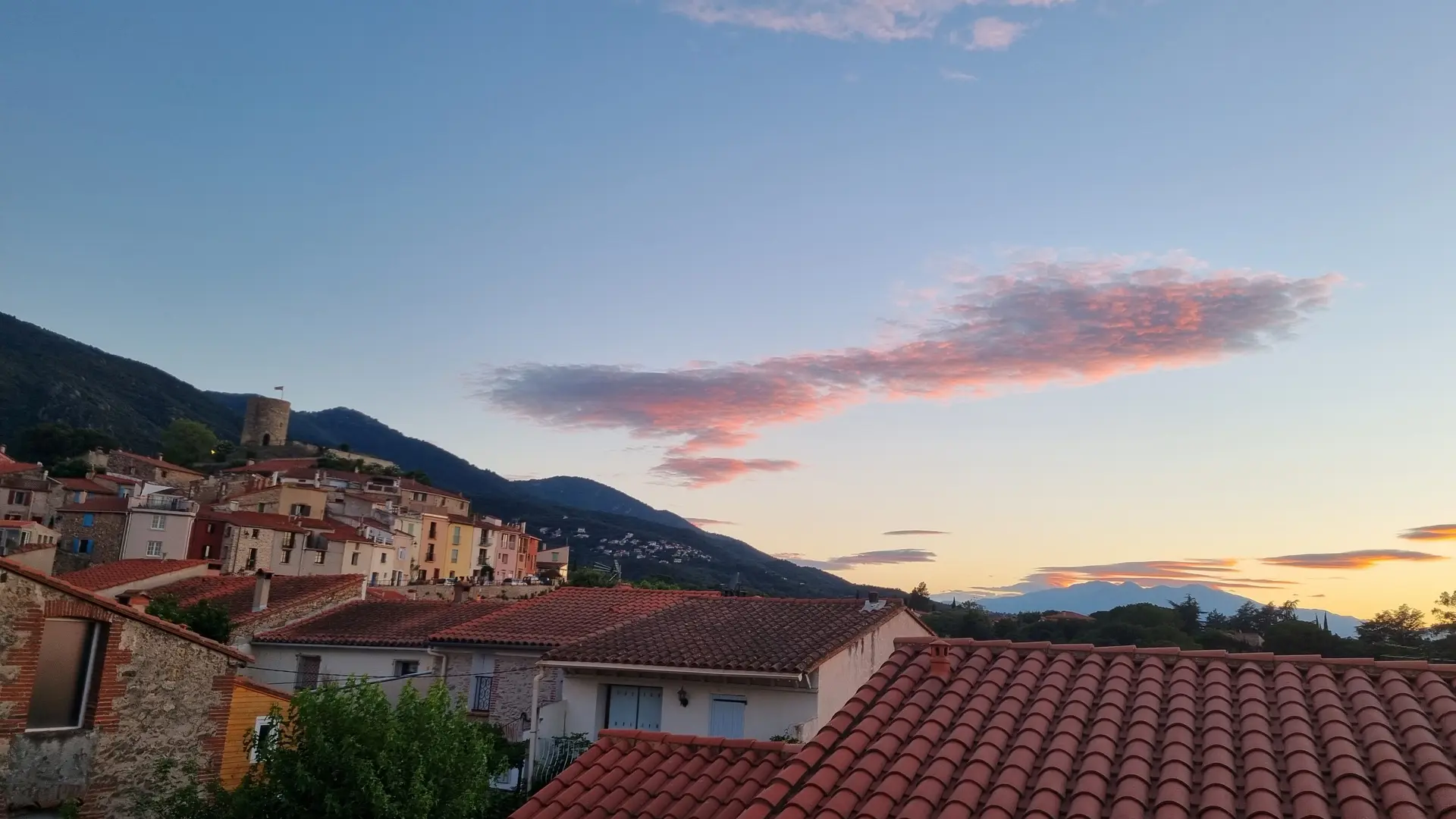 La Roca au crépuscule