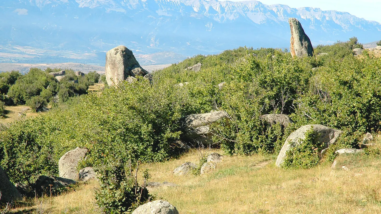 La découverte d'une enclave