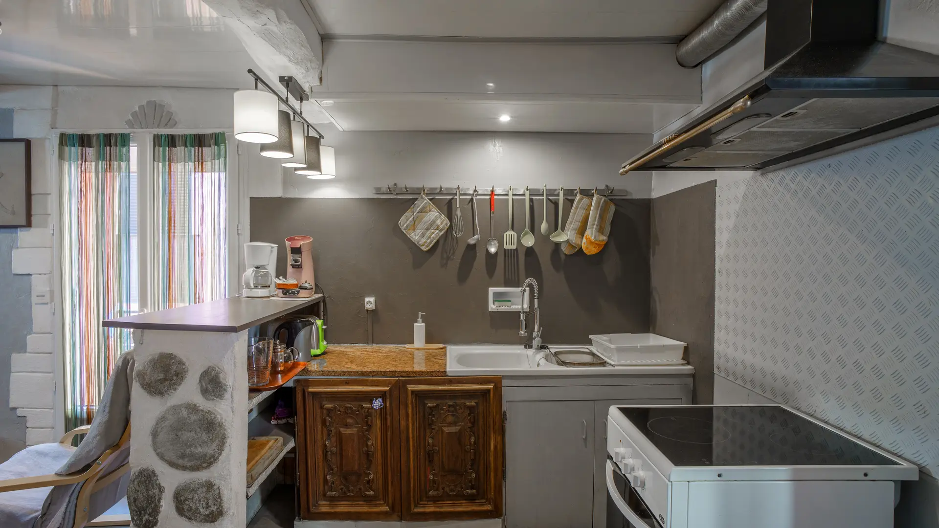 Location-meublé -Le Boulou-Cuisine