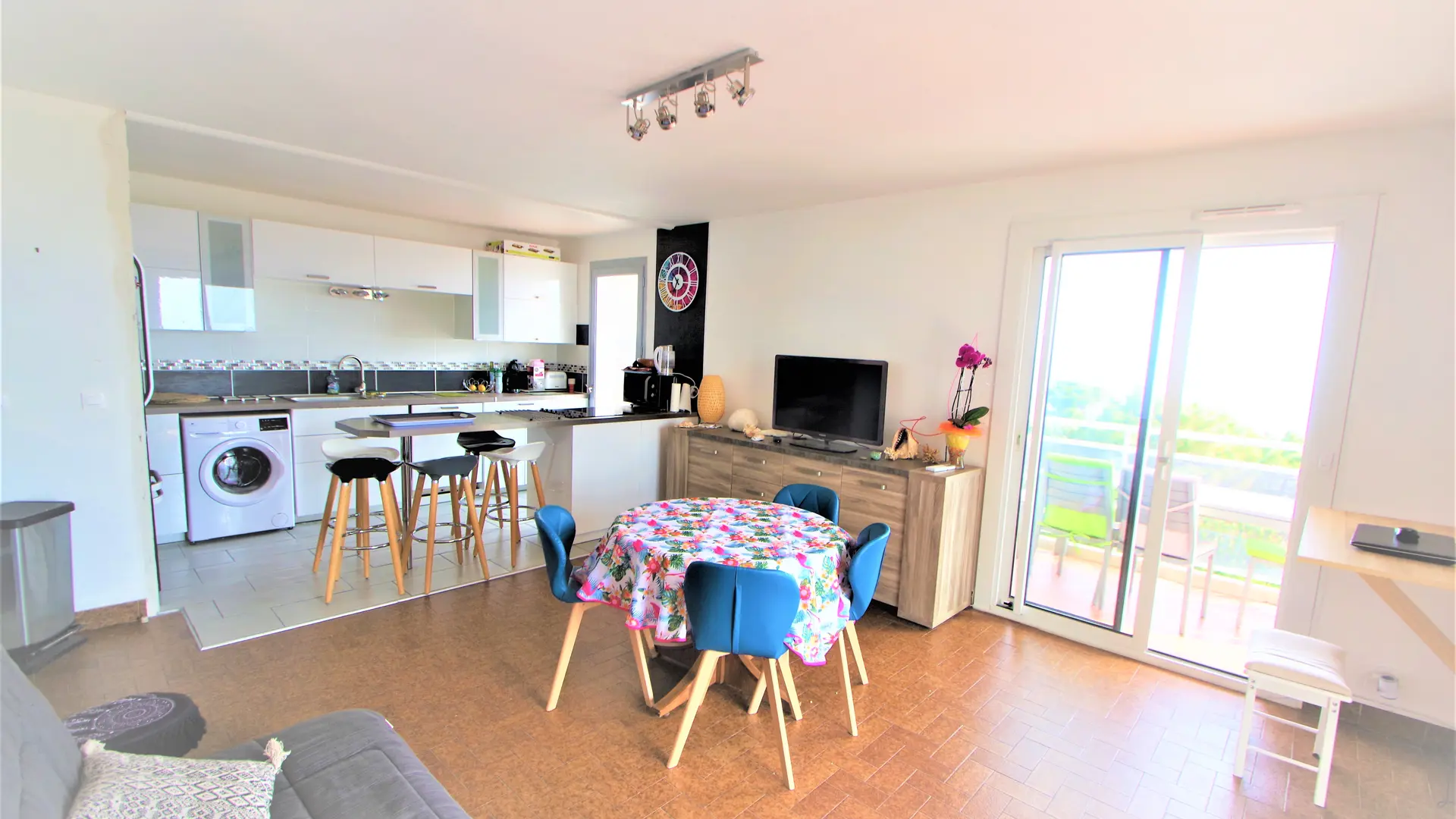 séjour cuisine ouverte