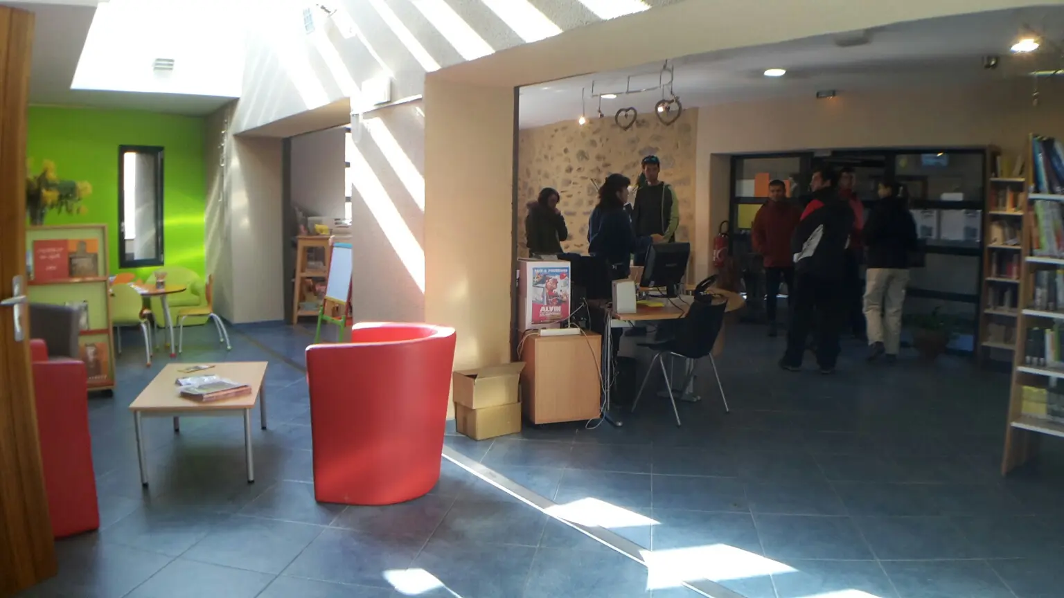 Nouvel accueil OT Médithéque