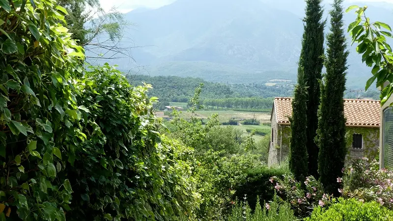 Vue sur les montagnes