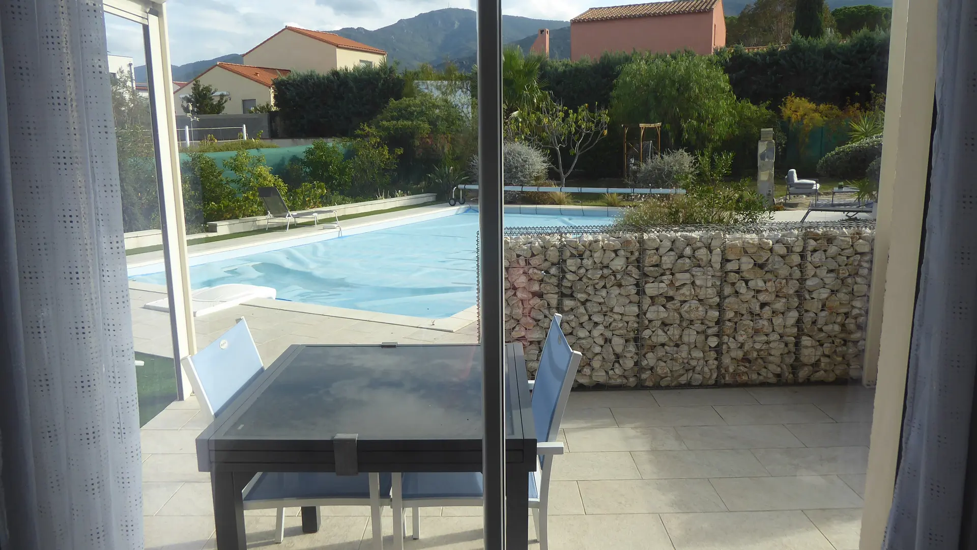 la terrasse du gîte