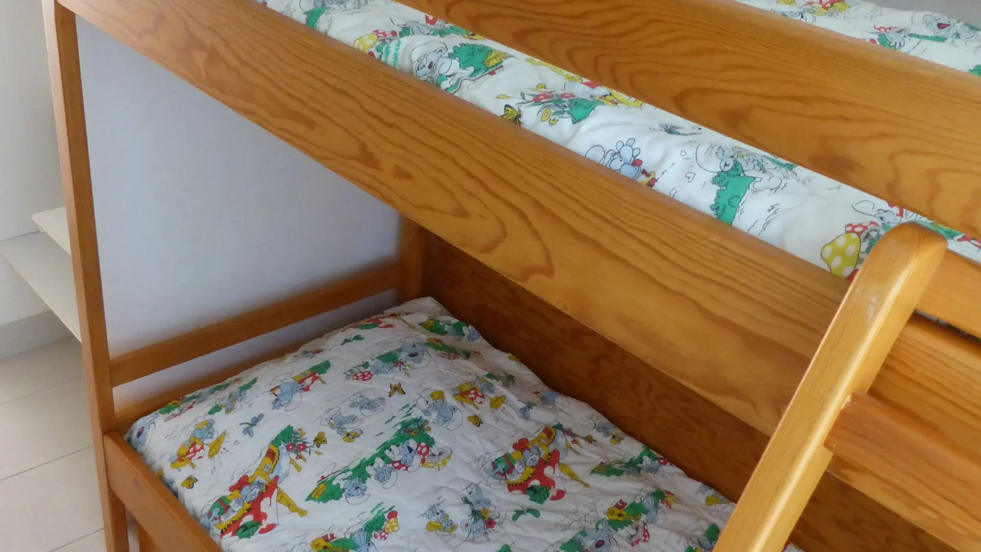 Chambre lits superposés