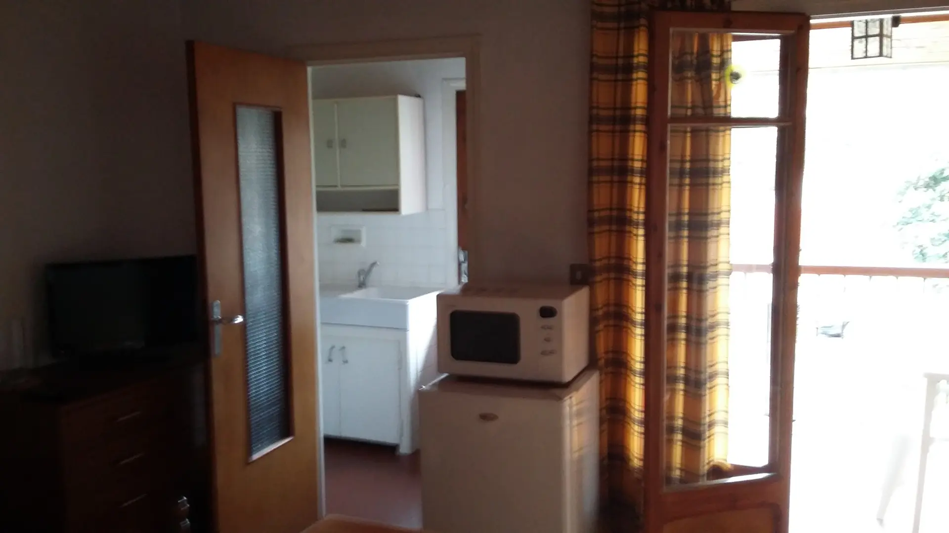 Accès au coin cuisine