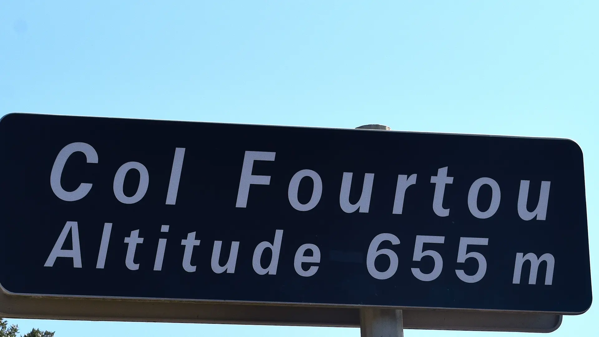 Panneau altitude fourtou