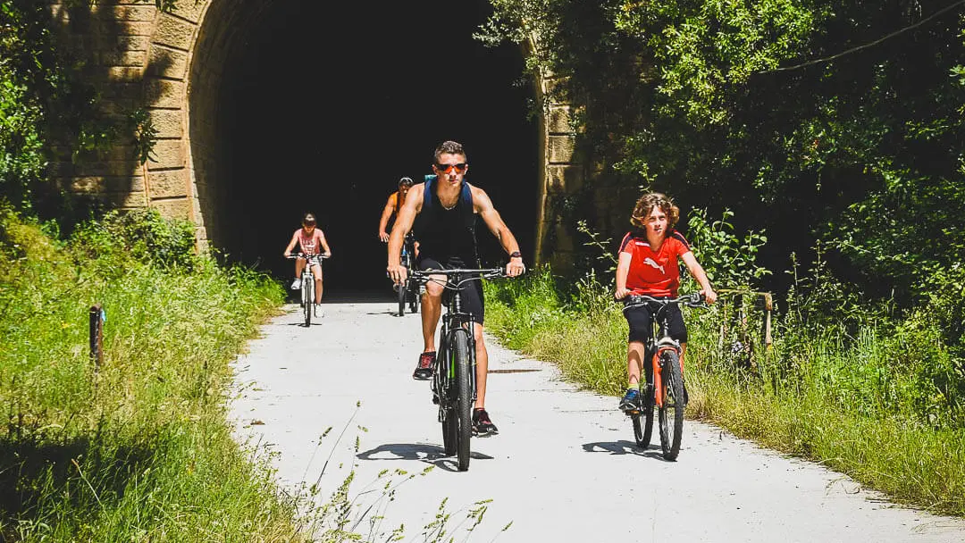 Le Vila par la voie verte