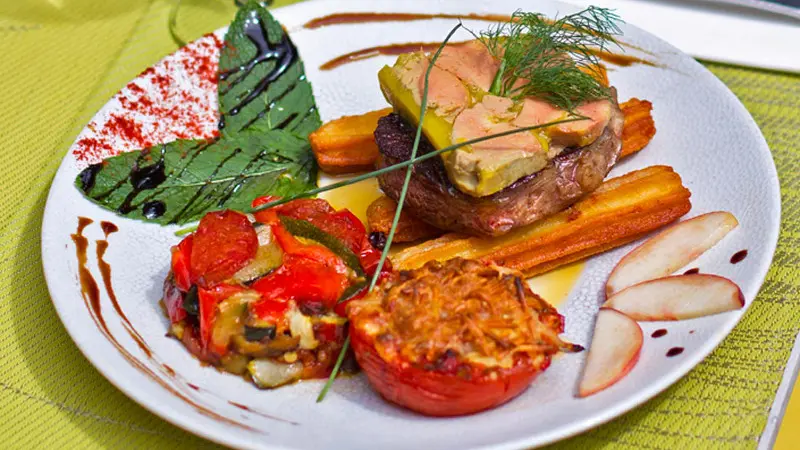 Plat Hôtel Princess Vernet les Bains t