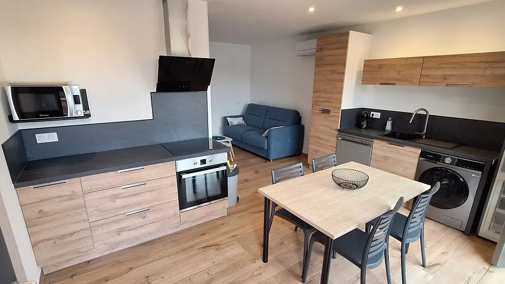 Vue globale intérieur du gîte