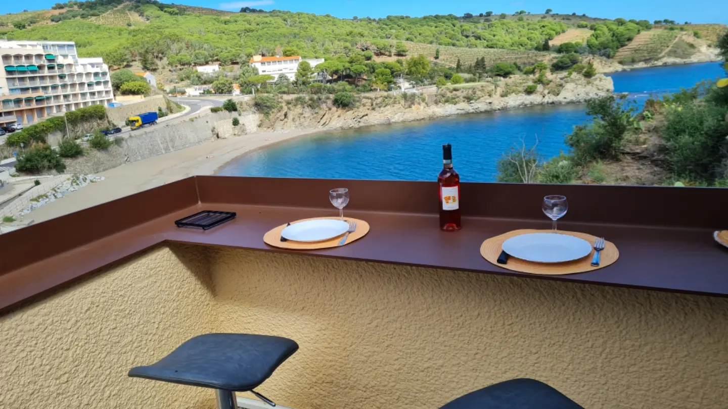 TERRASSE EXTERIEURE VUE MER