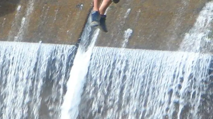 Tandem sur la cascade