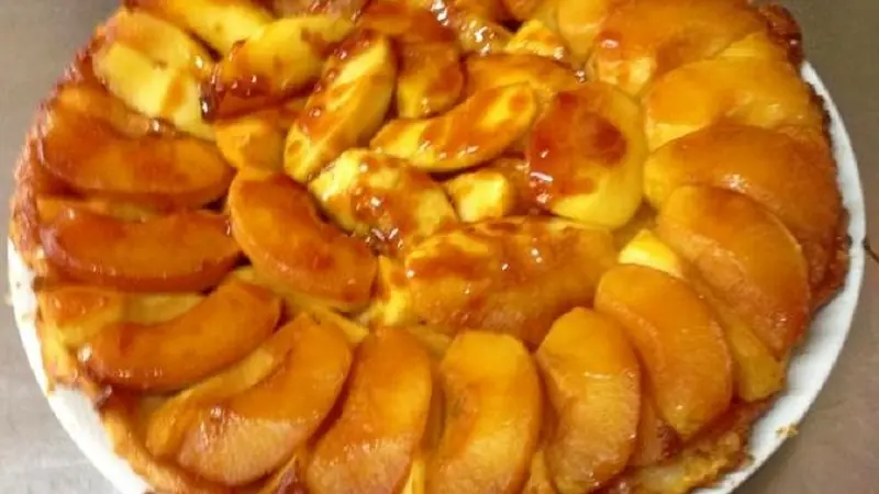 Tarte tatin recadre Hôtel Restaurant Princess Vernet les Bains