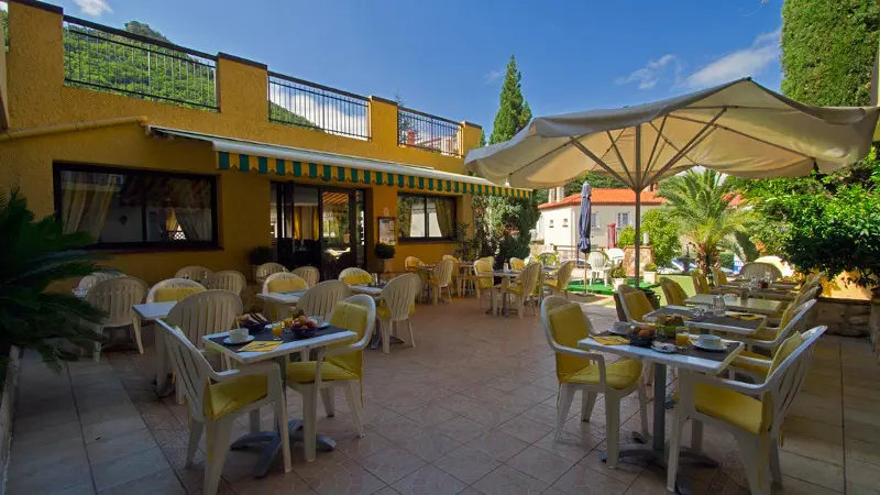 Terrasse Hôtel Princess Vernet les Bains t