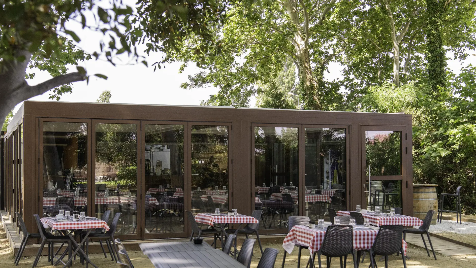 Terrasse guinguette de clairfont