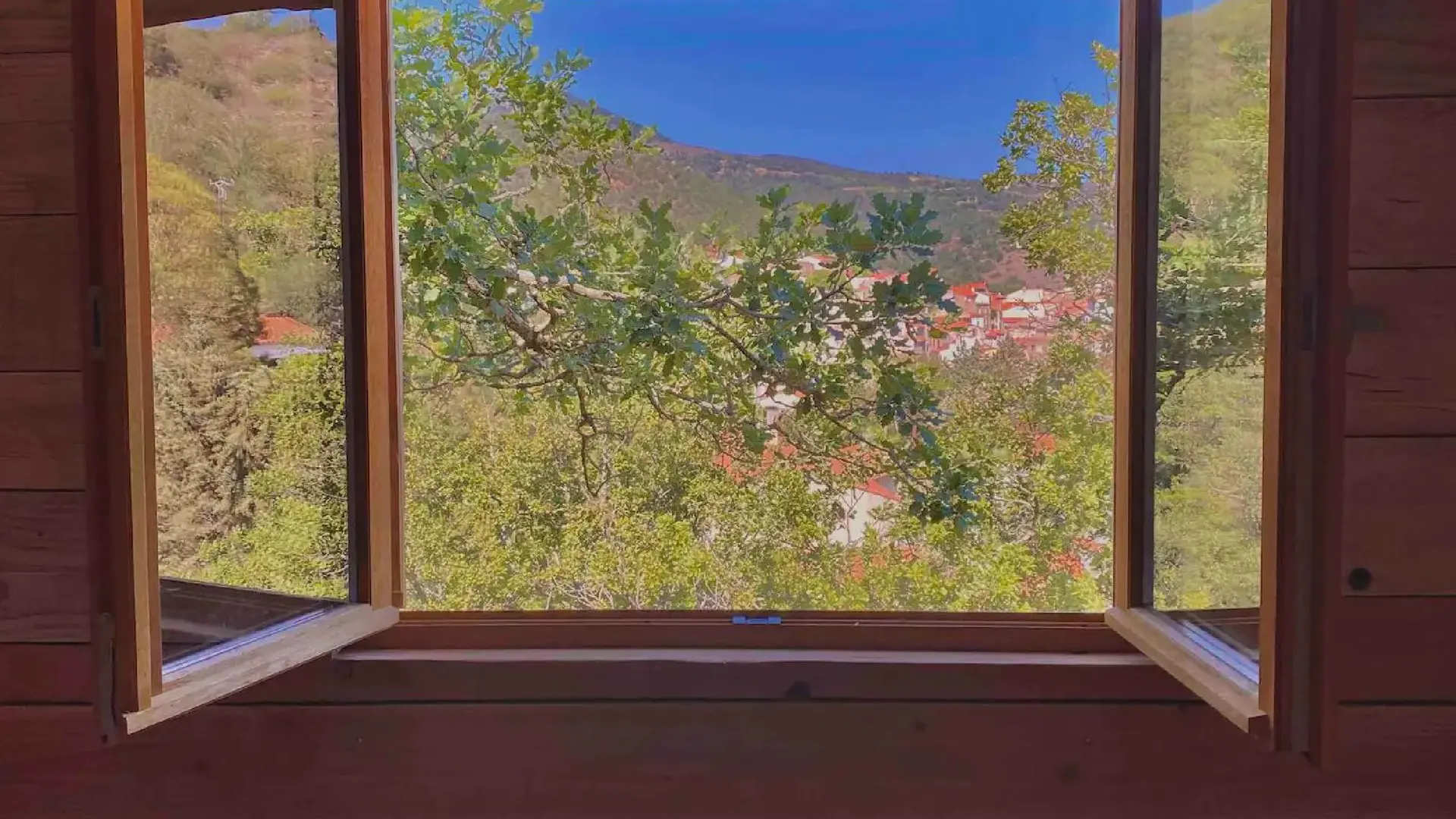 Vue Chambre cabane perchée