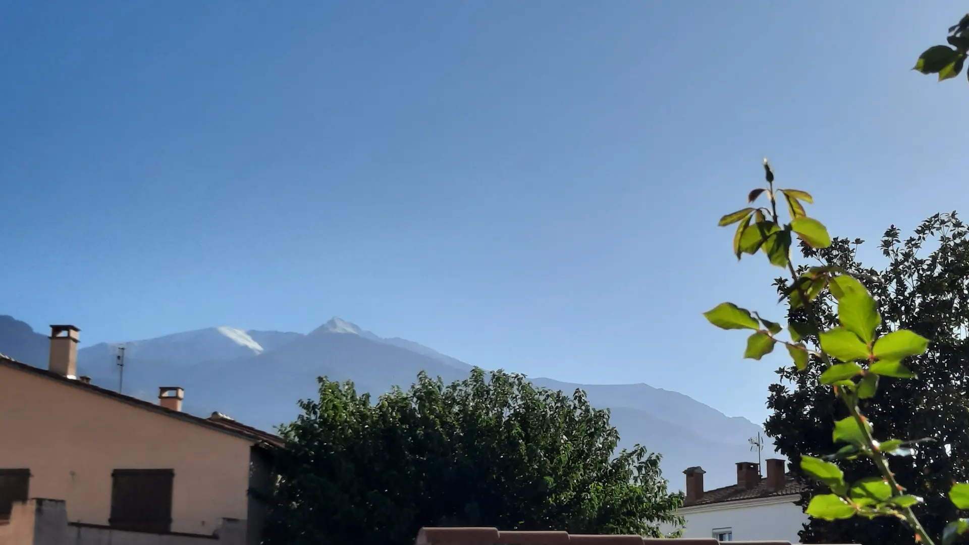 Vue sur le canigou