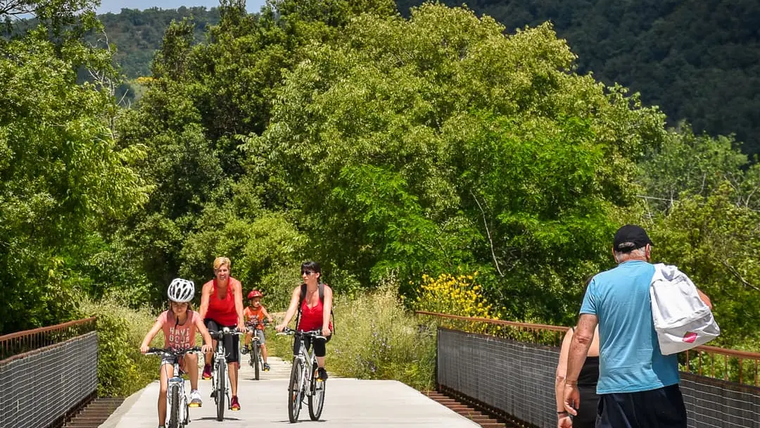 Le Vila par la voie verte