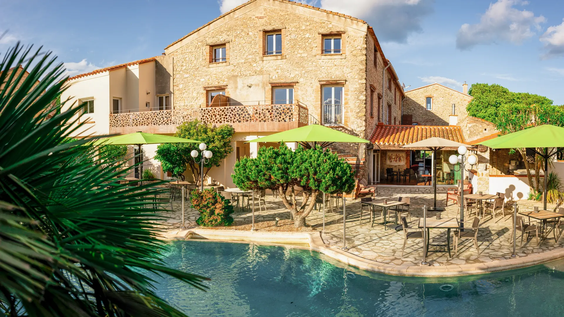 batisse de jour palmier