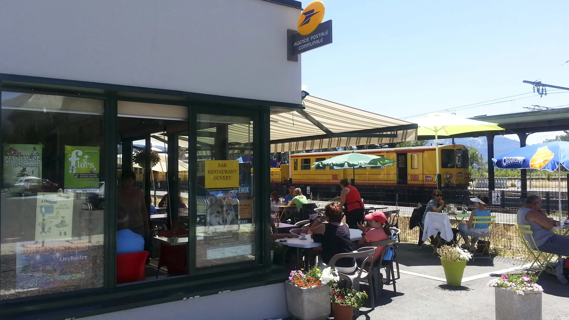 bistrot de la gare vue générale