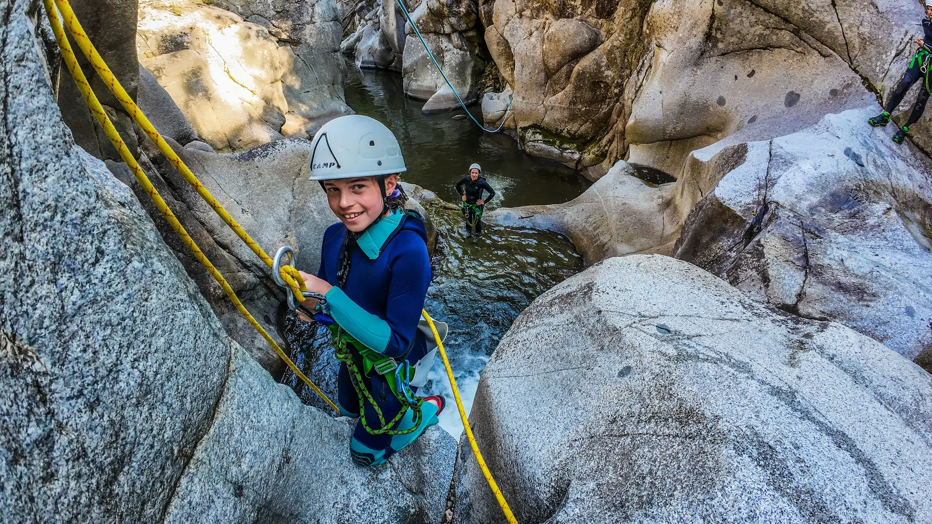 canyon canigou molitg castellane famille rappel initiation